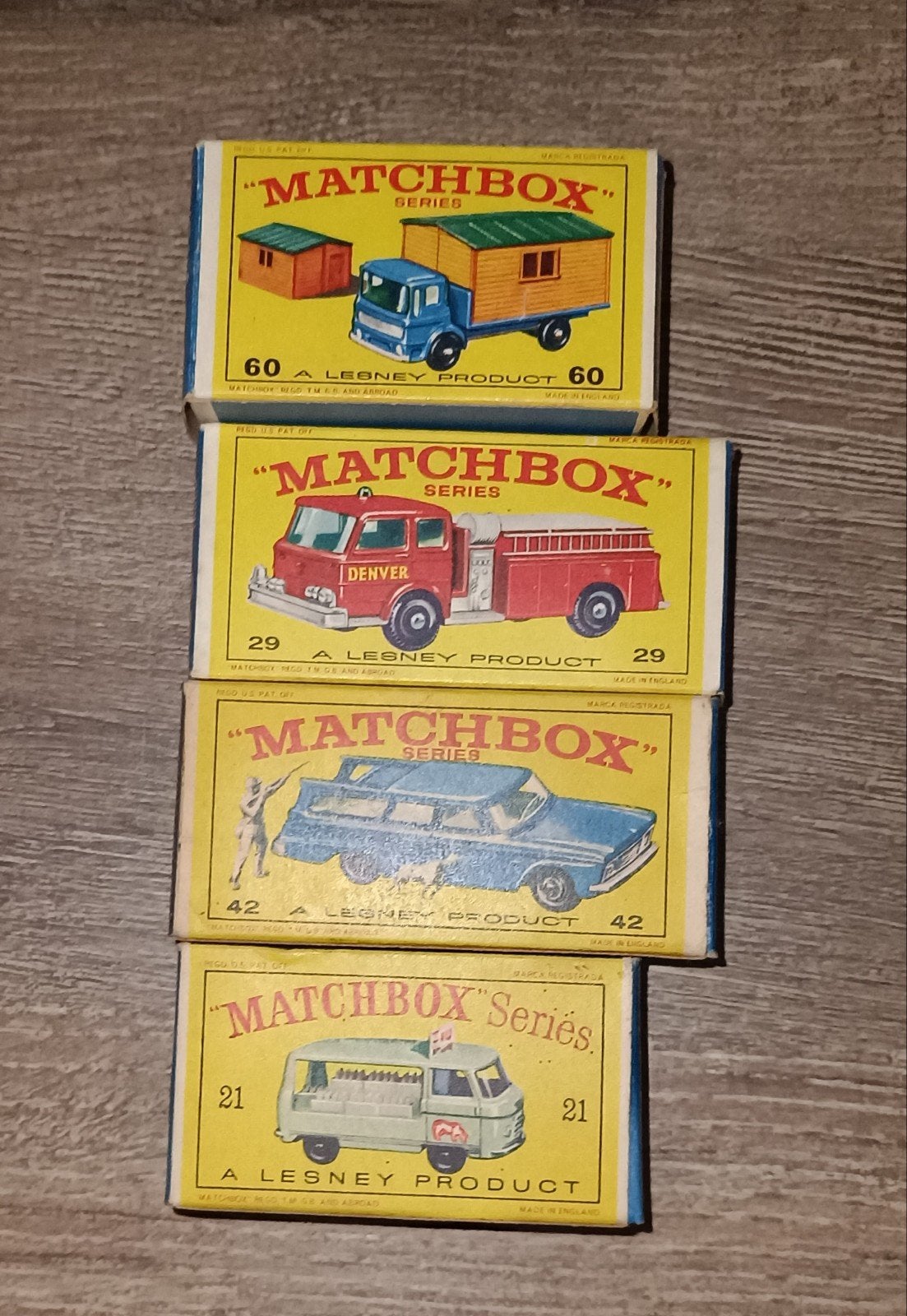 Matchbox Only box, Hobby en Vrije tijd, Ophalen of Verzenden, Overige typen, Matchbox