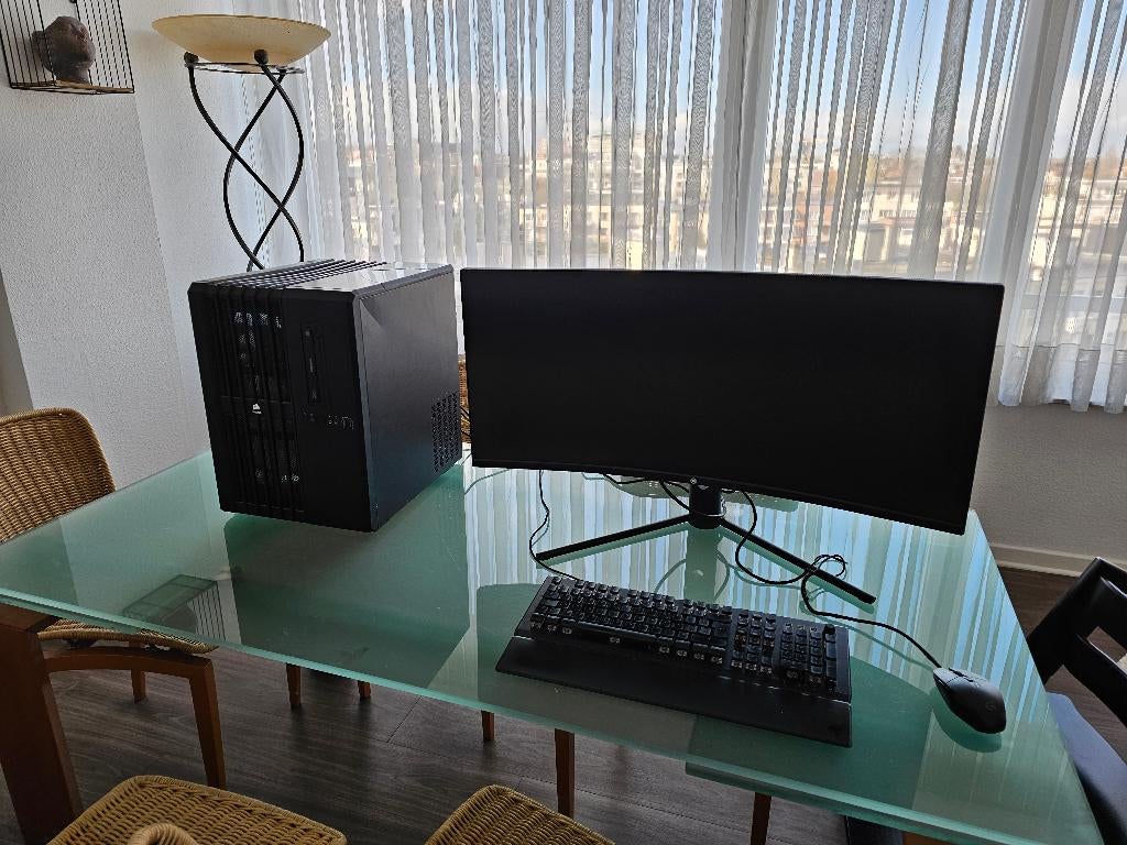 PC Gaming RTX 2080 + écran 34" ultrawide + accessoires, 32 GB, Avec moniteur, Utilisé, Gaming