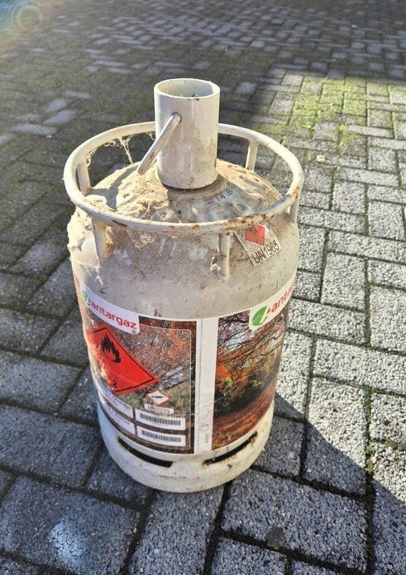 Gasfles, Ophalen