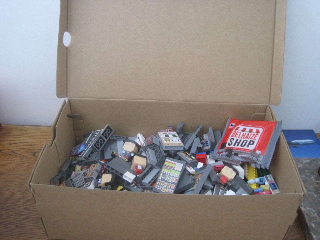 Lego Delhaize 1,2kg, Overige thema's, Lego, Ophalen of Verzenden, Zo goed als nieuw