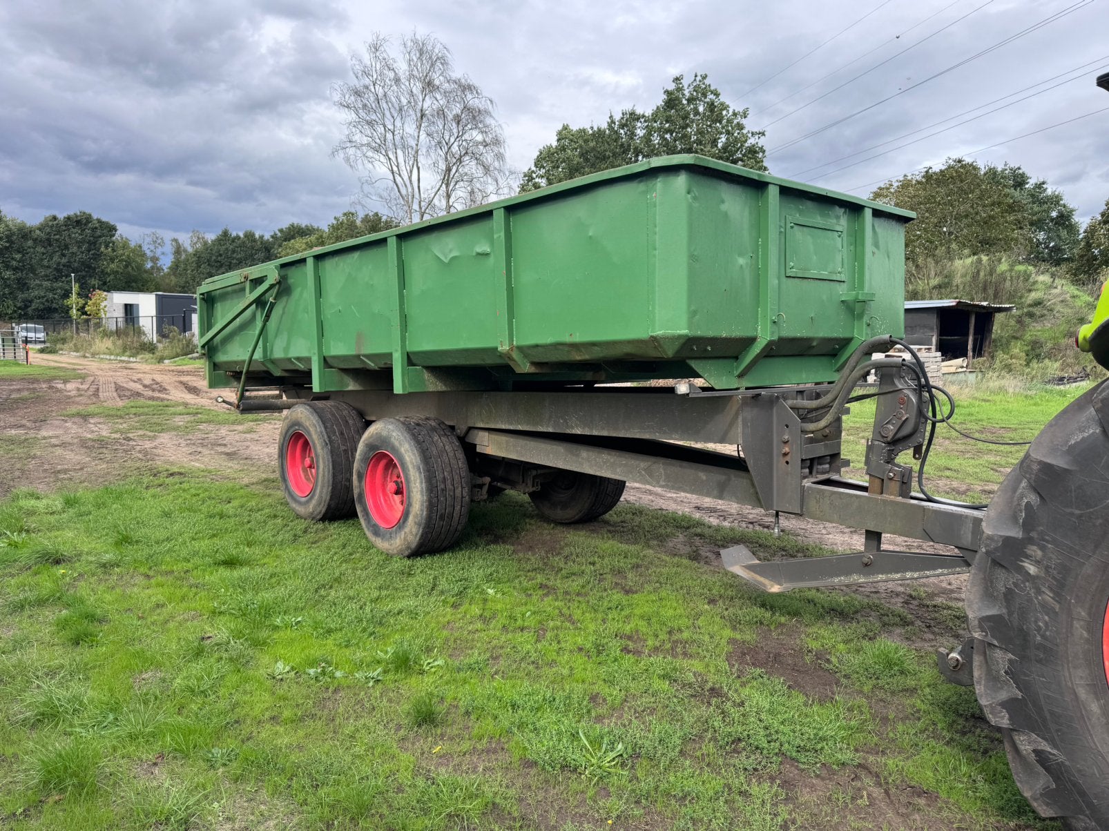 Miedema 12 ton kipwagen, Ophalen
