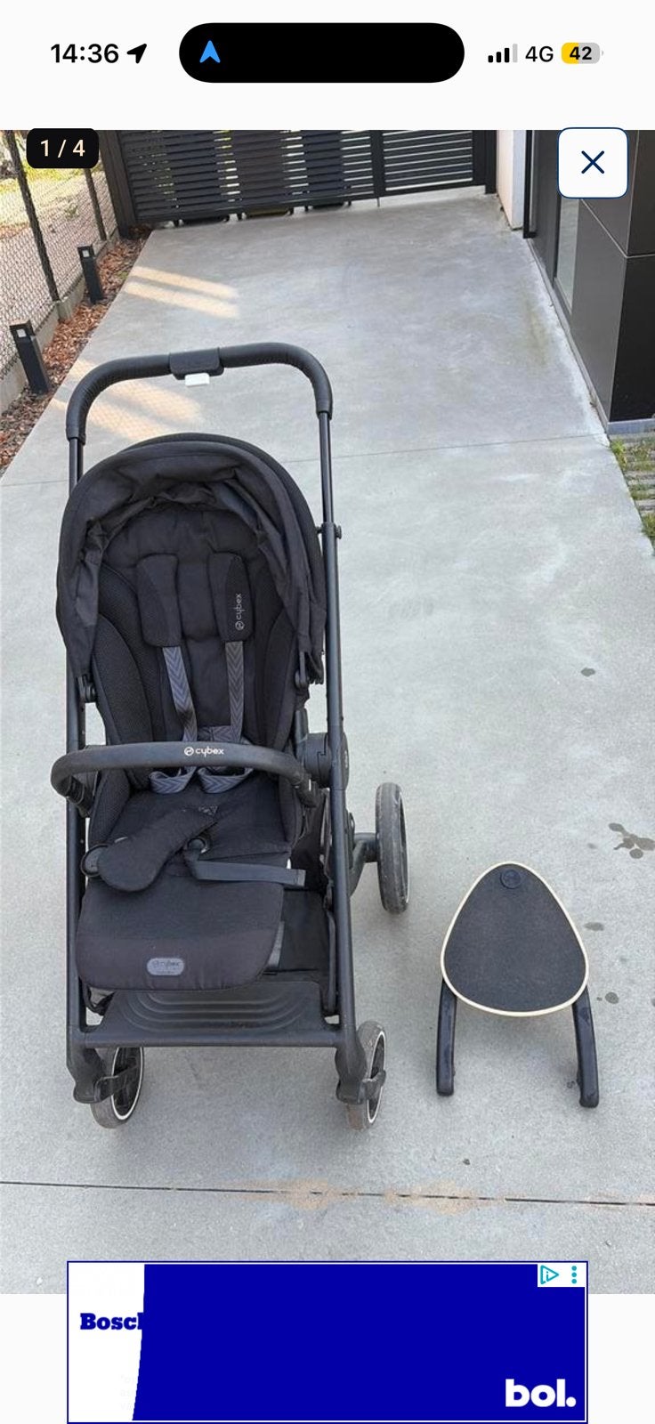 Cybex balios S, Ophalen, Zo goed als nieuw