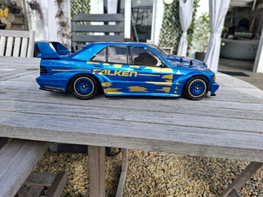 Tamiya TT01E Mercedes E190, Échelle 1:10, Enlèvement, Électro, RTR (Ready to Run)