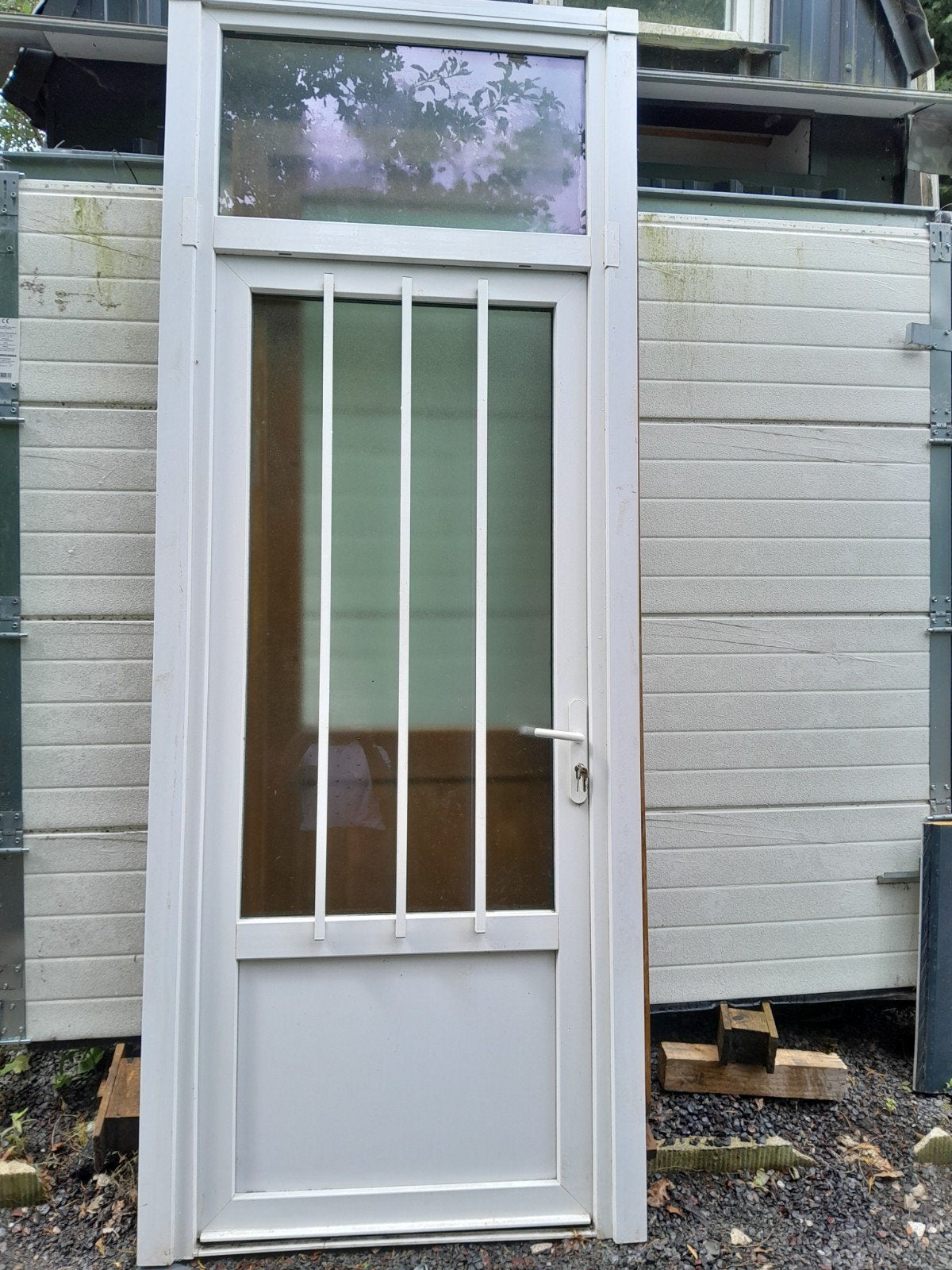 4 portes pvc,Alu, bois complet., Bricolage & Construction, Enlèvement ou Envoi, Bois