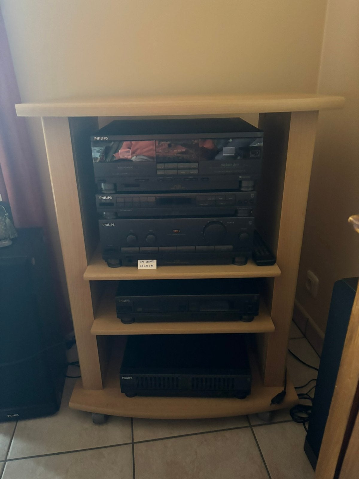 Meuble pour chaîne hi-fi, Enlèvement, Comme neuf