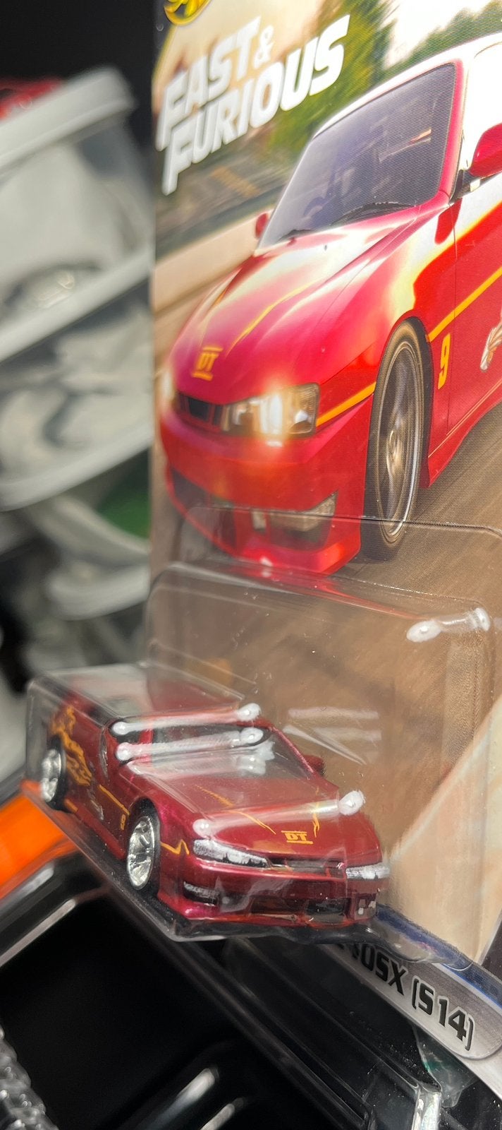 Hotwheels error nissan 240sx (s14)  premium, Ophalen, Zo goed als nieuw