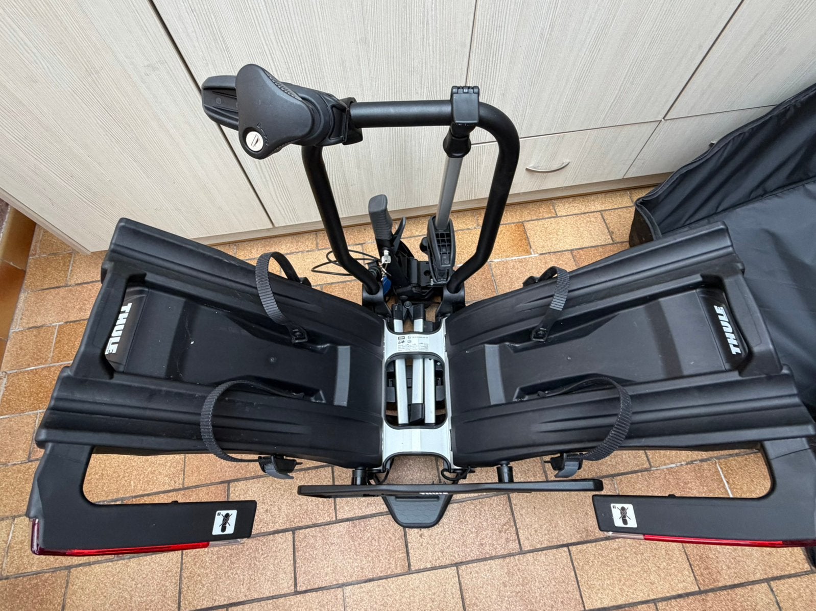 Thule EasyFold XT933 inclusief tas en oprijgoot, Enlèvement, Comme neuf