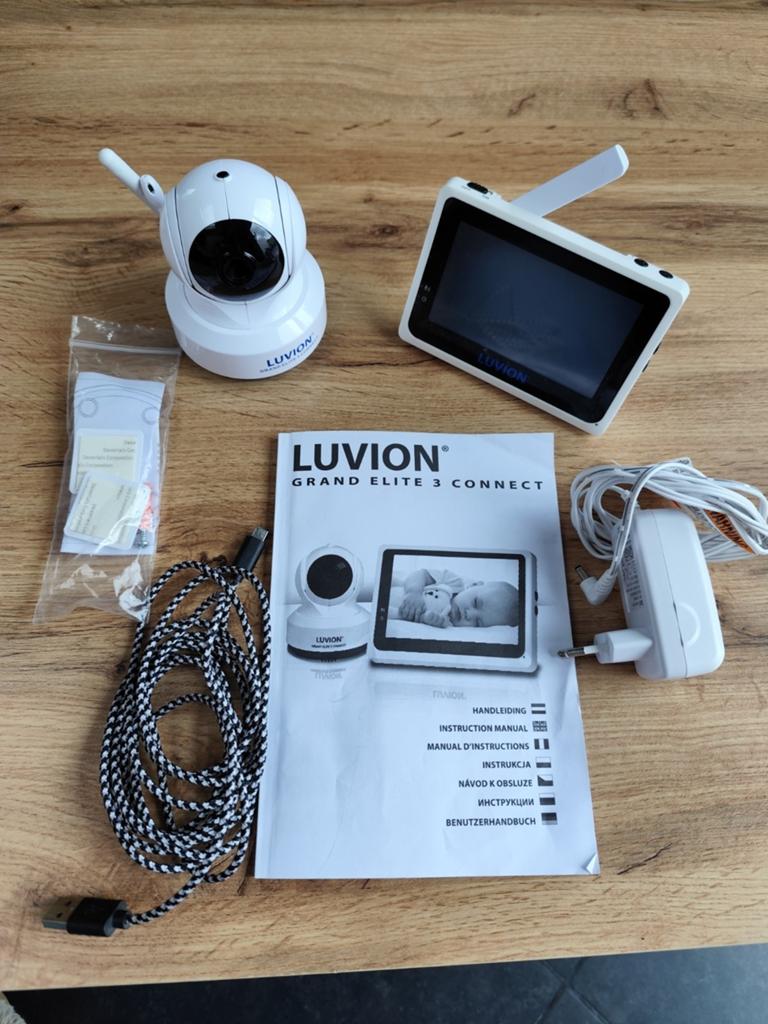 Babymonitor Luvion Grand Elite 3 Connect, Kinderen en Baby's, Babyfoons, Ophalen, Camera