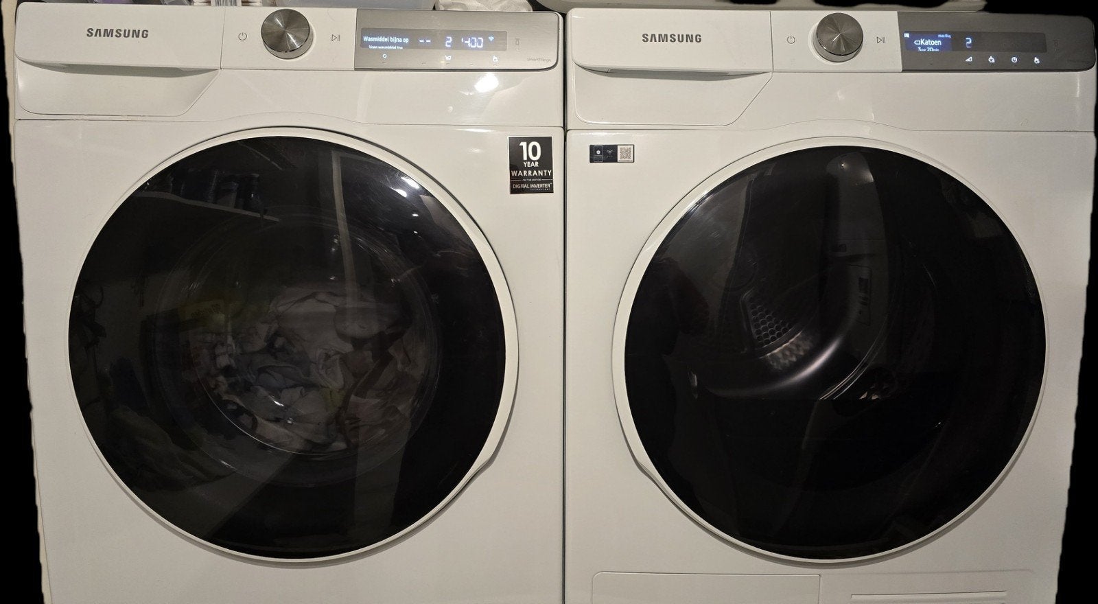 samsung wasmachine en droogkast, Elektronische apparatuur, Ophalen