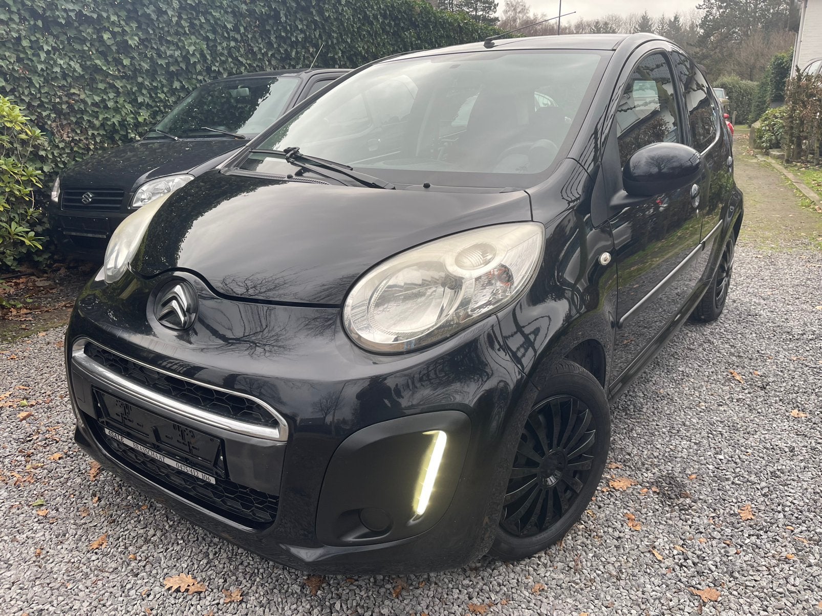 C1 1.0i 5drs AIRCO!!!!!!, Auto's, Stof, 50 kW, Zwart, 4 cilinders