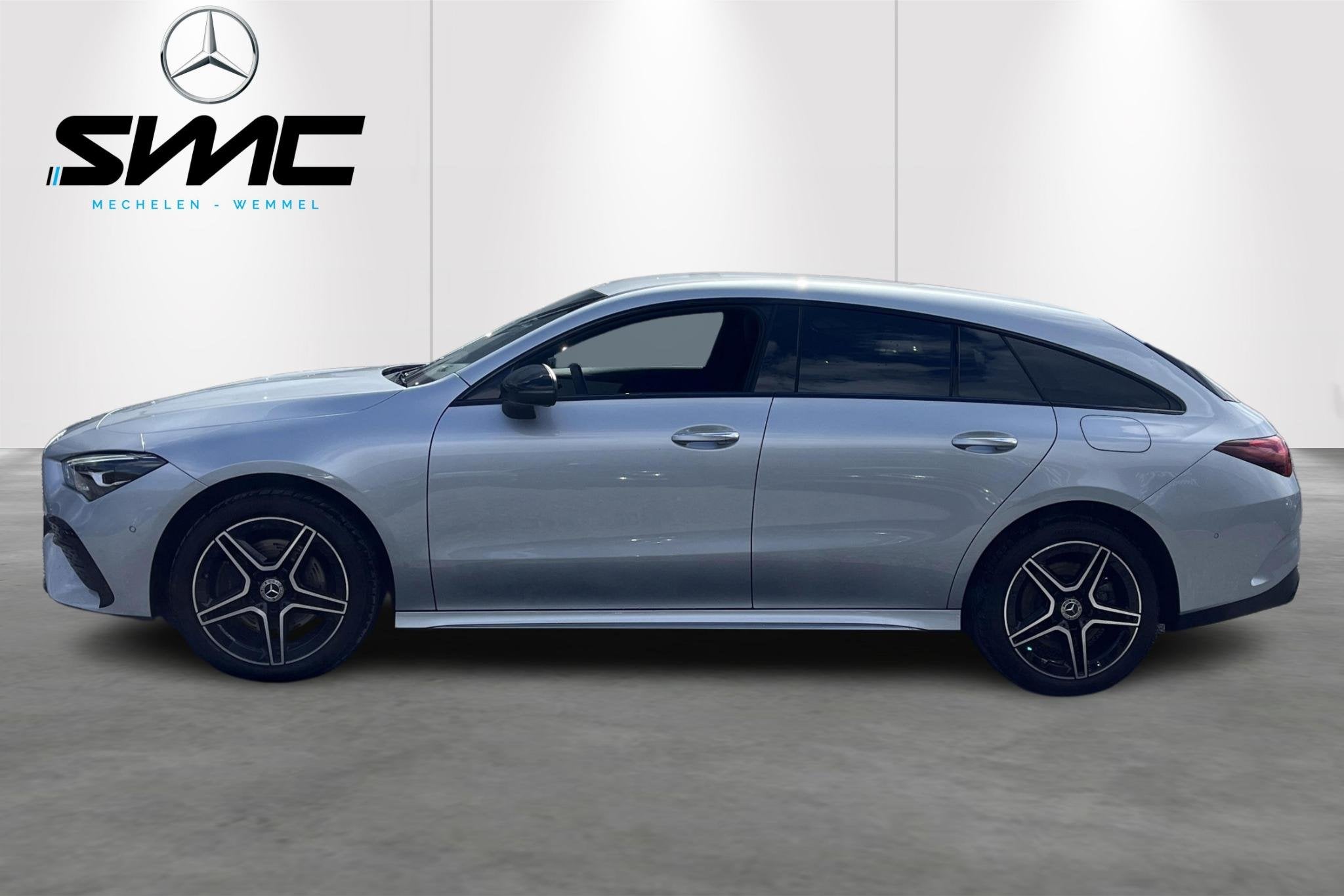 Mercedes-Benz CLA-klasse Shooting Brake CLA 250 e AMG Line N, Auto's, CLA, Stof, Gebruikt, Zwart
