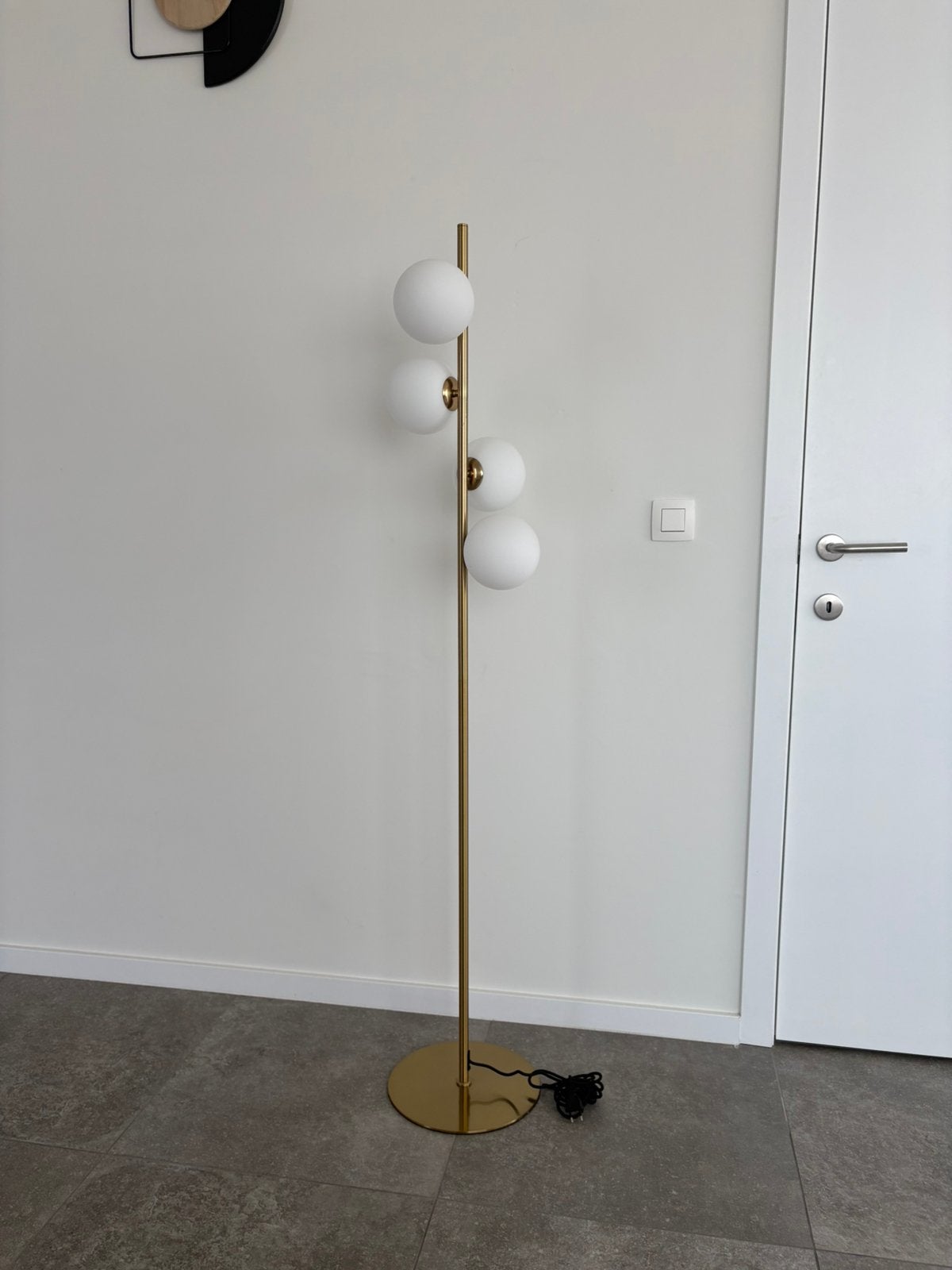 Lampe de sol, Maison & Meubles, Lampes | Lampadaires, Comme neuf, 100 à 150 cm, Métal, Enlèvement