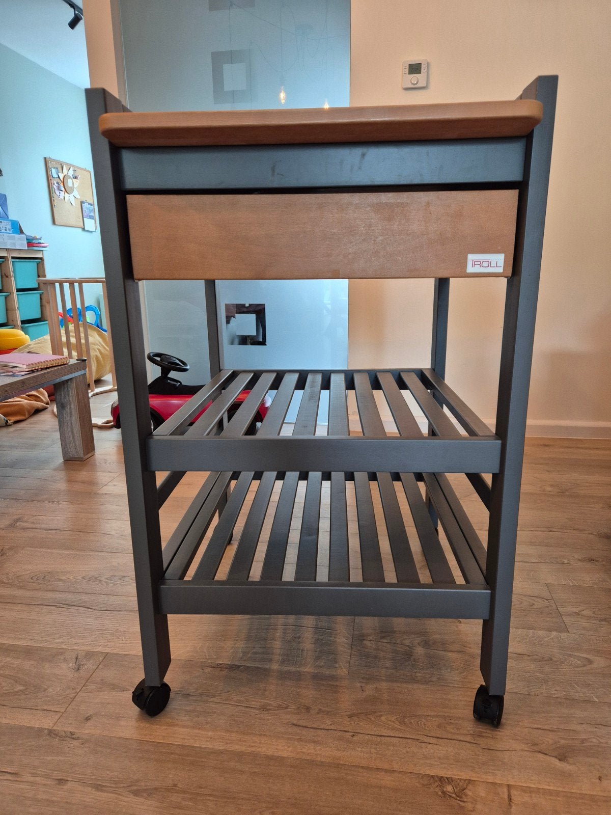 Troll Nursery verzorgingstafel, Ophalen, Bruin, 75 cm of meer, 50 tot 100 cm