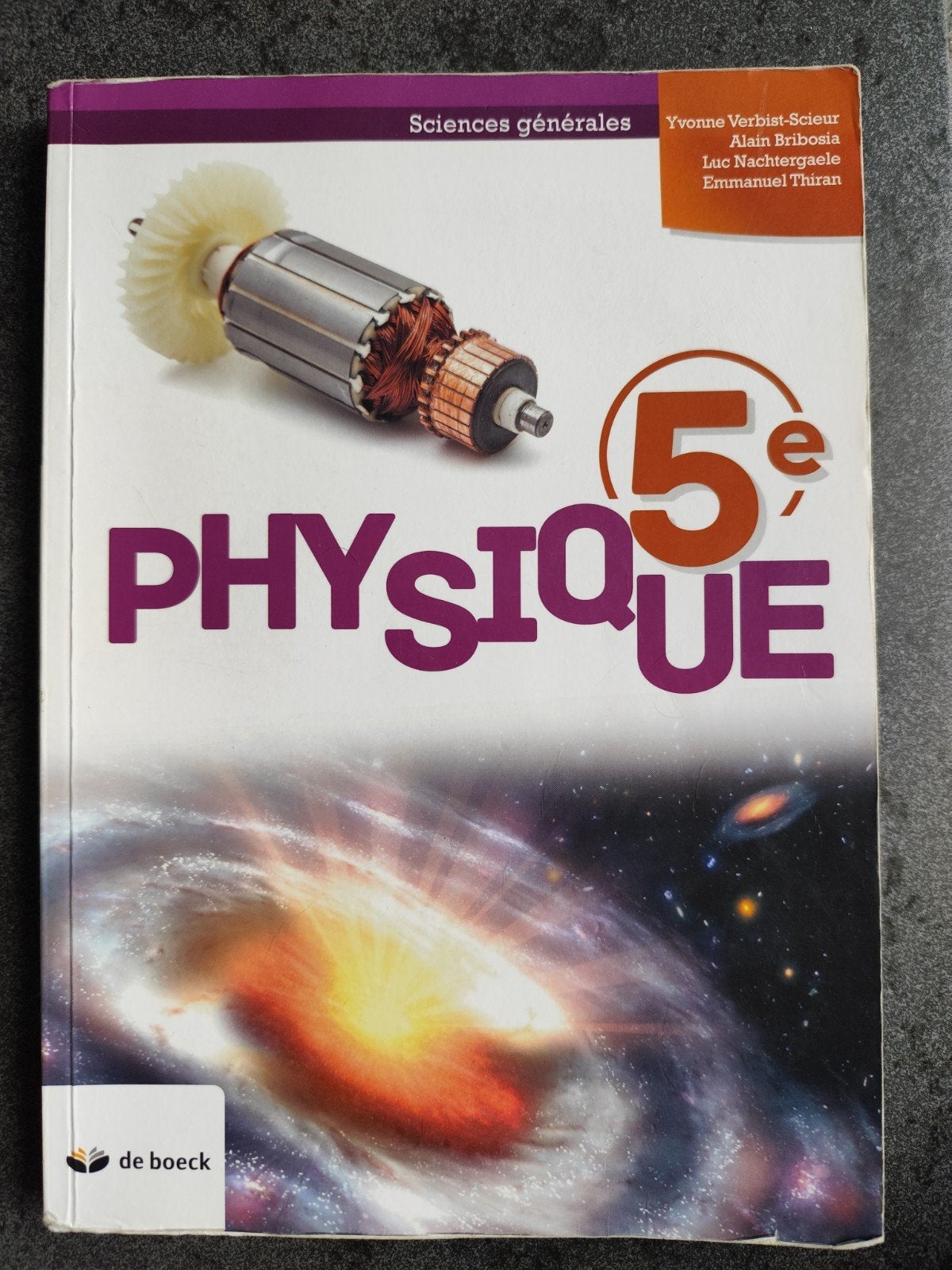 Physique 5e, Livres, Enlèvement, Comme neuf, Physique