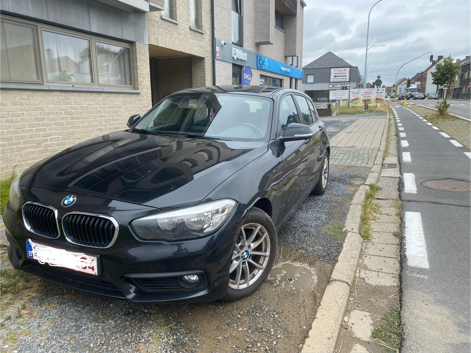BMW 116d – Lederen Interieur – 11/2018, Auto's, Zwart, Leder, Handgeschakeld, 5 deurs