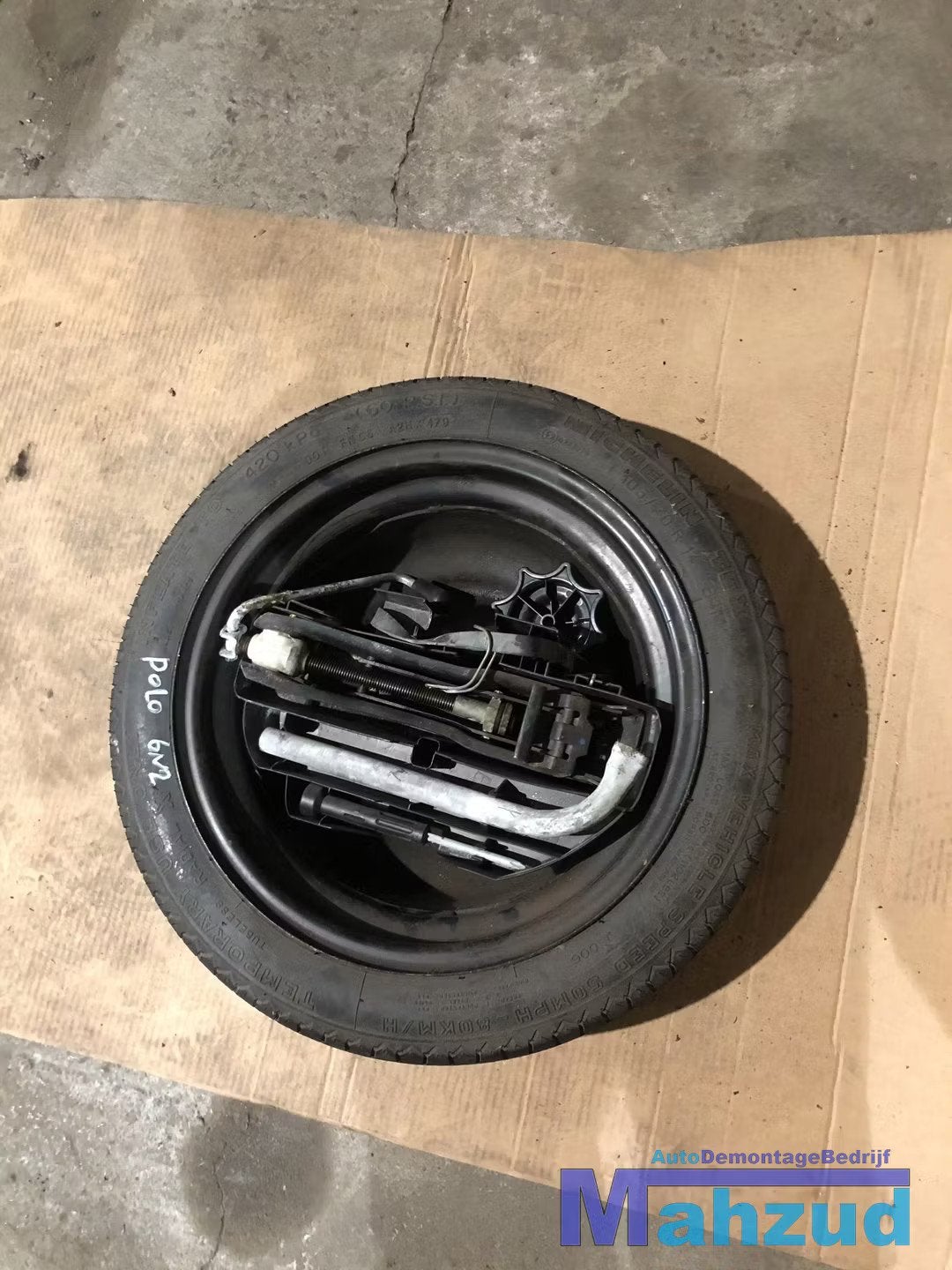 VW AUDI SEAT SKODA Krikset thuiskomer set 14 inch 4x100, Volkswagen AG, Vw@volkswagen.de, Pneu(s), Utilisé
