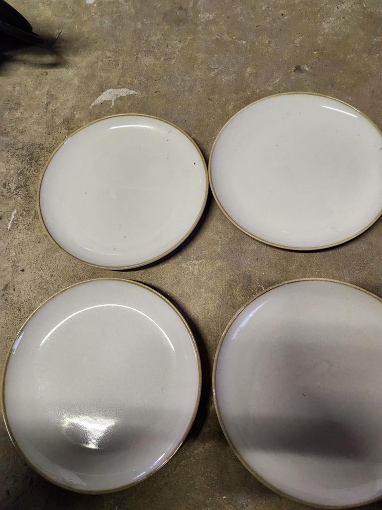 Lot de 4 assiettes a pizza, Maison & Meubles, Enlèvement ou Envoi