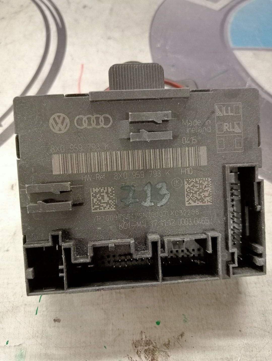 Audi A1 8X0 Module Rechts-voor 8X0959793K, -, Audi, Utilisé, -