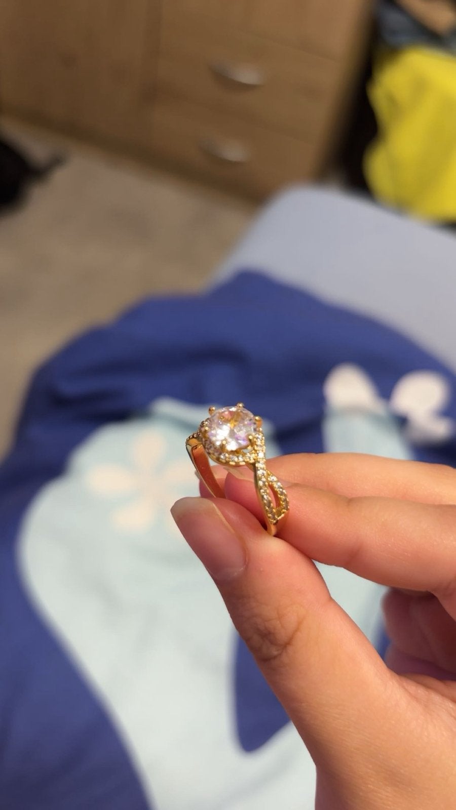 Promise ring, Handtassen en Accessoires, Ophalen, Zo goed als nieuw
