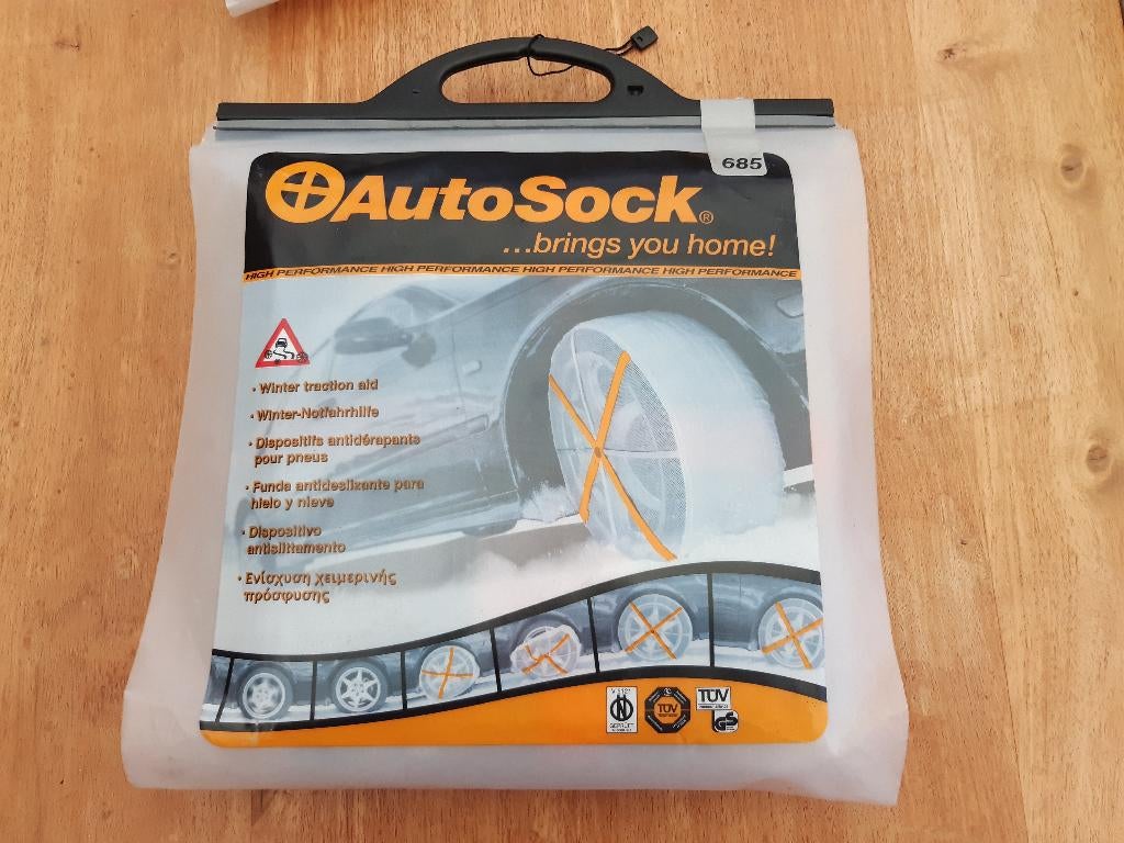 chaussettes neige pour pneu autosock 685, Ophalen, Nieuw