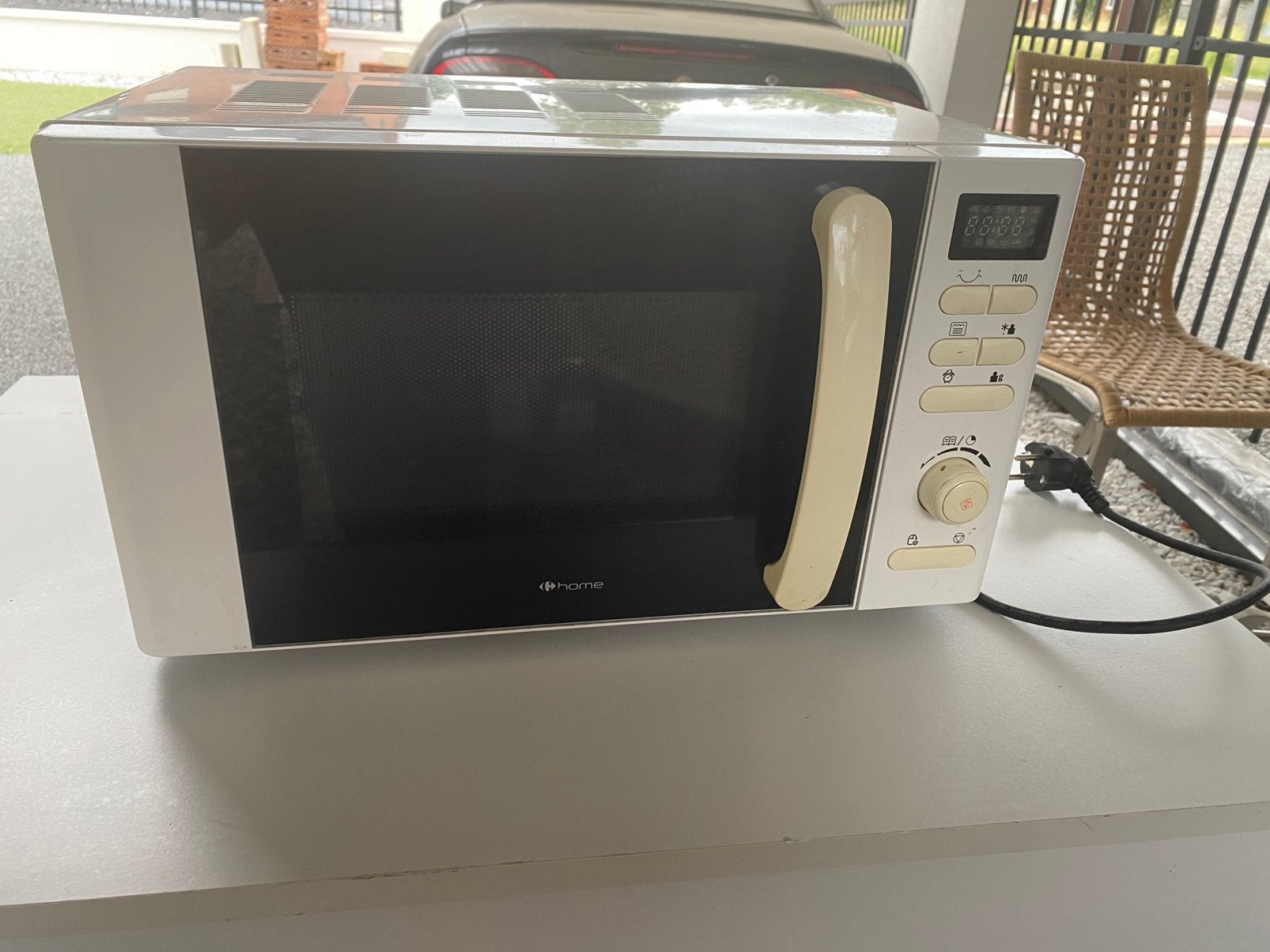 Micro oven, Elektronische apparatuur, Microgolfovens, Ophalen, Zo goed als nieuw, Oven