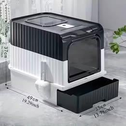 Litière pour chat extra-large ( Nouvelle ), Animaux & Accessoires, Bacs à litière, Neuf, Fermé, Enlèvement ou Envoi