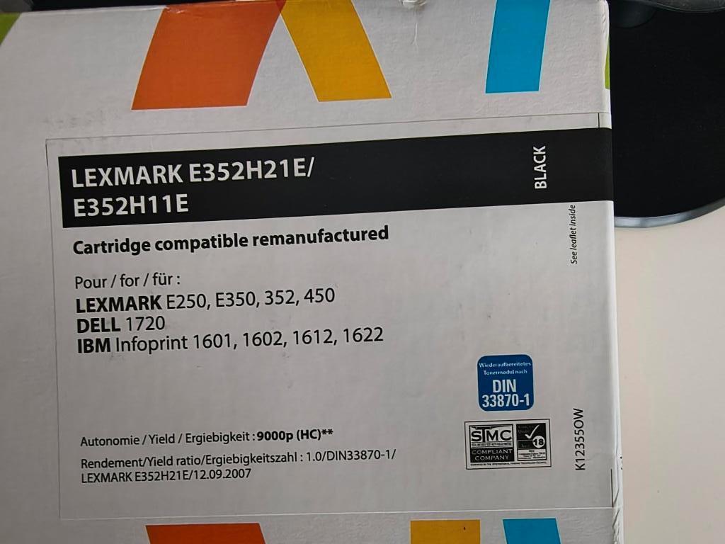 Cartouche LEXMARK noire, Informatique & Logiciels, Enlèvement, Neuf, Cartridge, LEXMARK