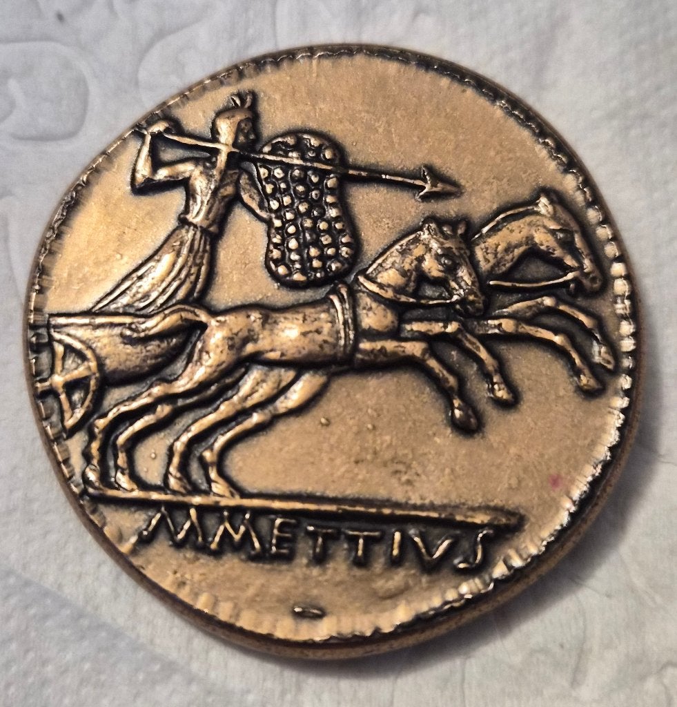 Munten en medailles, Ophalen of Verzenden, Brons