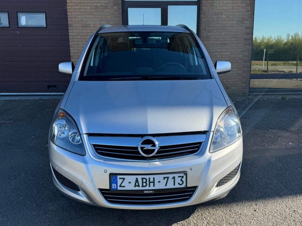 Opel Zafira 1.6 essonce 7place lez ok Airco, Autos, Euro 5, Achat, Entreprise, Boîte manuelle