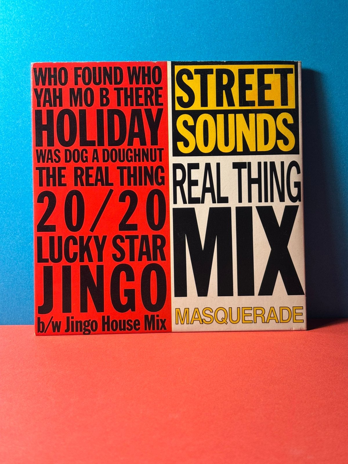 Street Sounds - real thing mix masquerade / zeldzaam, CD & DVD, CD | Dance & House, Envoi, Comme neuf, Disco