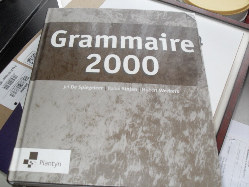 grammaire 2000, jef de spiegeleir, Ophalen of Verzenden, Gelezen, Frans