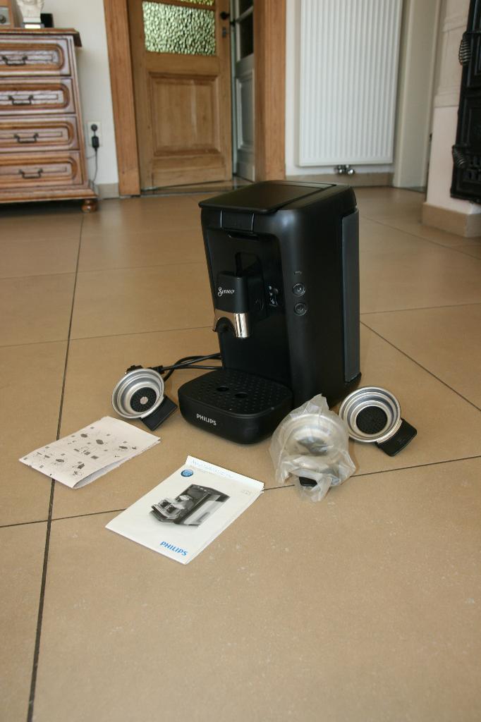 Philips Senseo Quadrante koffiezet (nog 3 maand garantie!), Electroménager, Cafetières, Utilisé, Dosettes et capsules de café