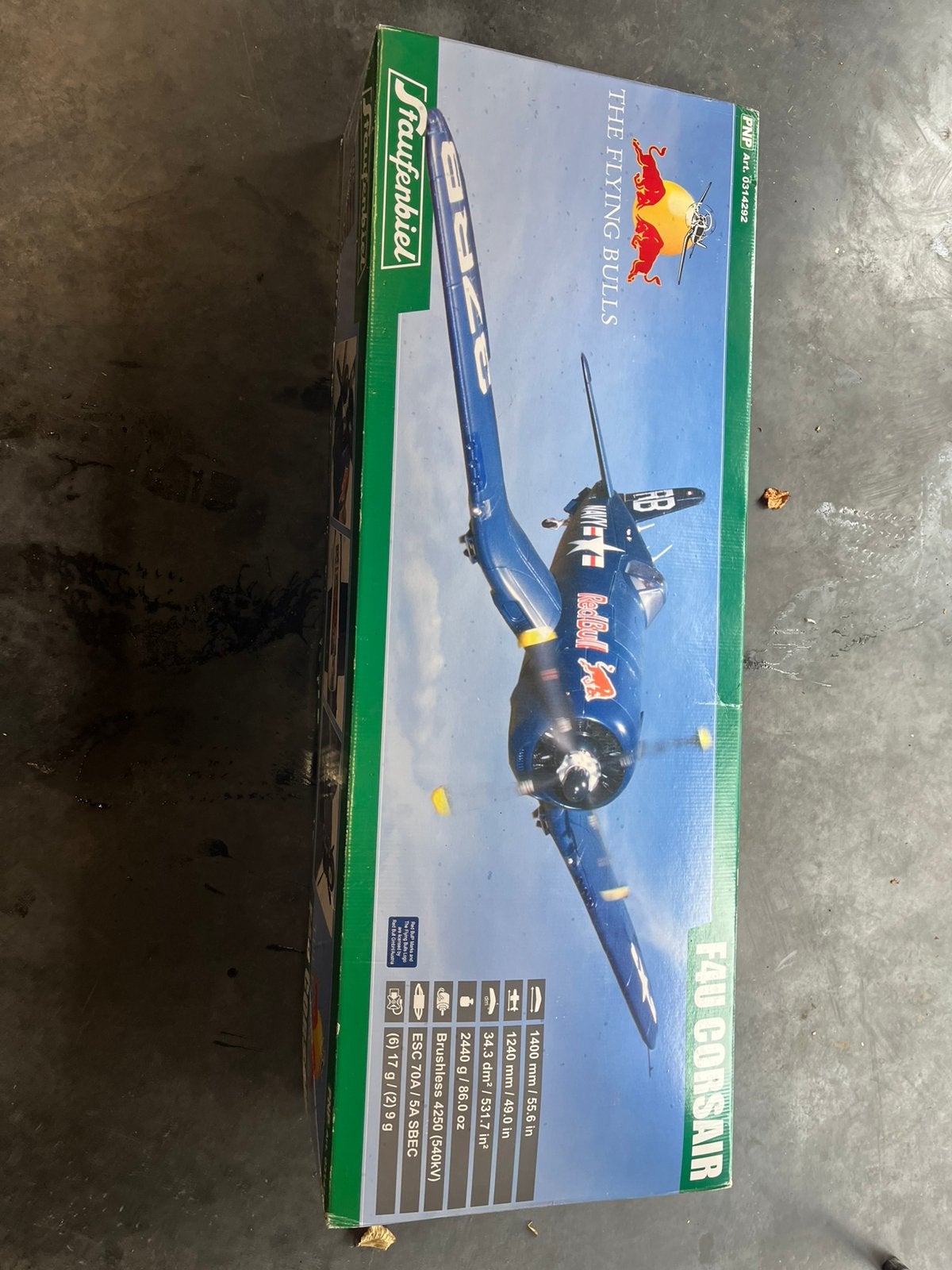 Corsair f4u « flying bulls » staufenbiel, Enlèvement ou Envoi, Comme neuf, Avion