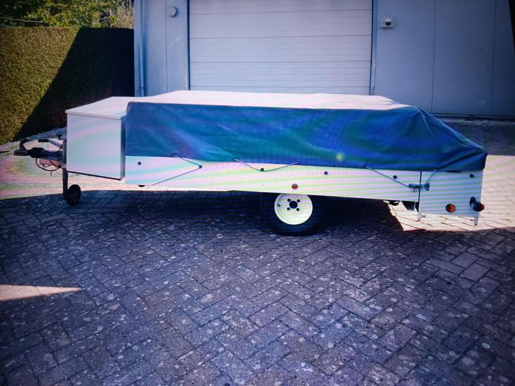 Vouwwagen, Caravanes & Camping, Caravanes pliantes, Enlèvement, Multicolore, Jusqu'à 4, Autres marques