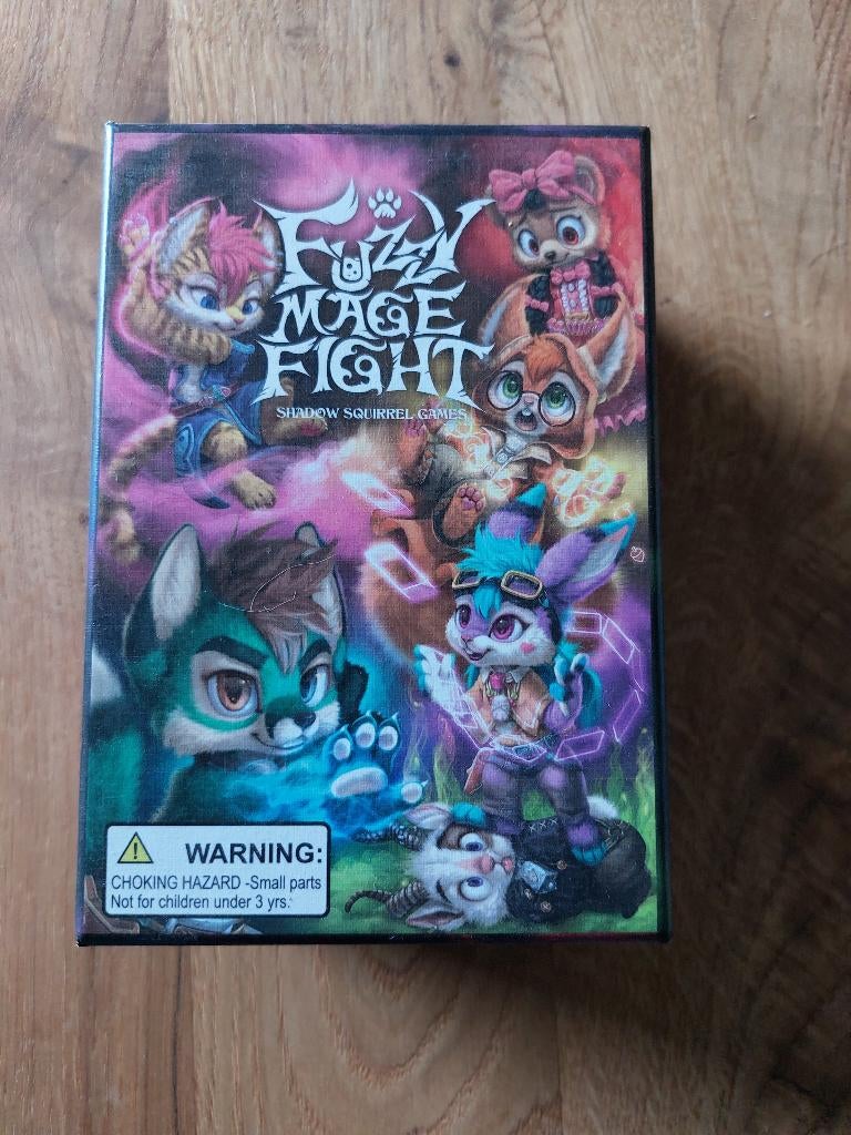 Fuzzy Mage Fight Bordspel, Hobby en Vrije tijd, Gezelschapsspellen | Bordspellen, Ophalen, Nieuw, Reisspel, Overig