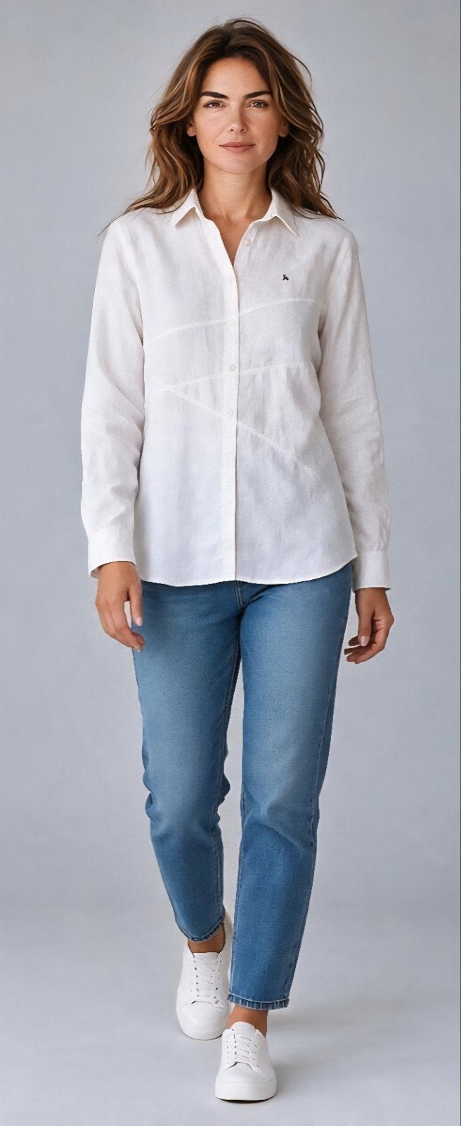 Gaastra Witte Blouse Maat S - In Topstaat, Kleding | Dames, Gaastra, Wit, Ophalen of Verzenden, Zo goed als nieuw