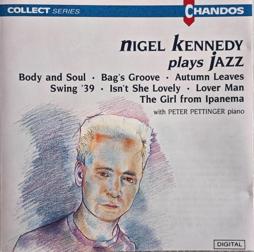 NIGEL KENNEDY - Plays jazz (CD), Cd's en Dvd's, Cd's | Jazz en Blues, Ophalen of Verzenden, Zo goed als nieuw, Jazz
