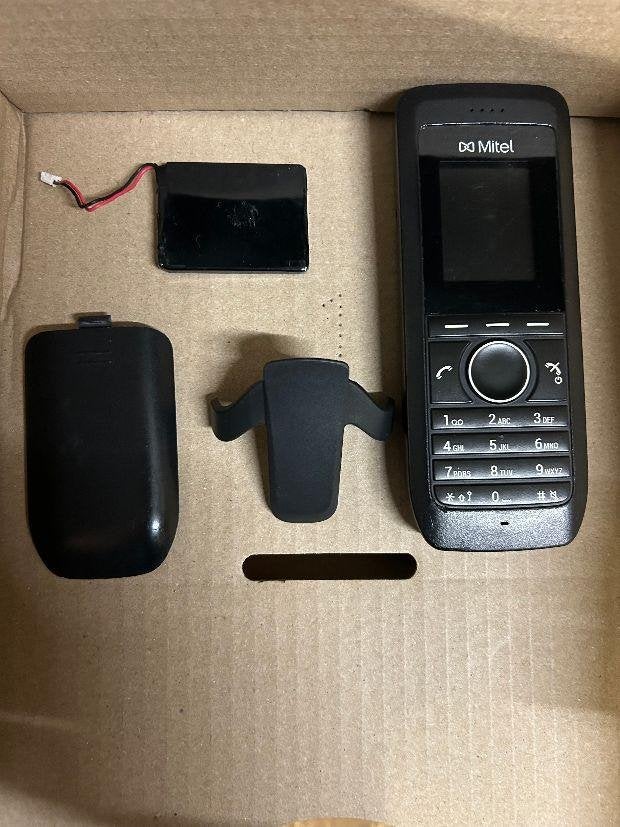 ➡️ Mitel 5613 Dect DH6 Handset Accu Clip 50006897, Enlèvement ou Envoi, Reconditionné, 1 combiné