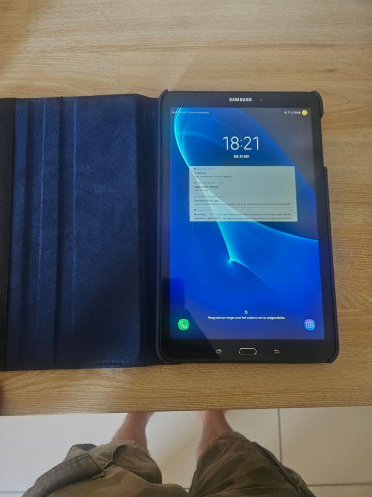 Tablet Samsung galaxy, Ophalen
