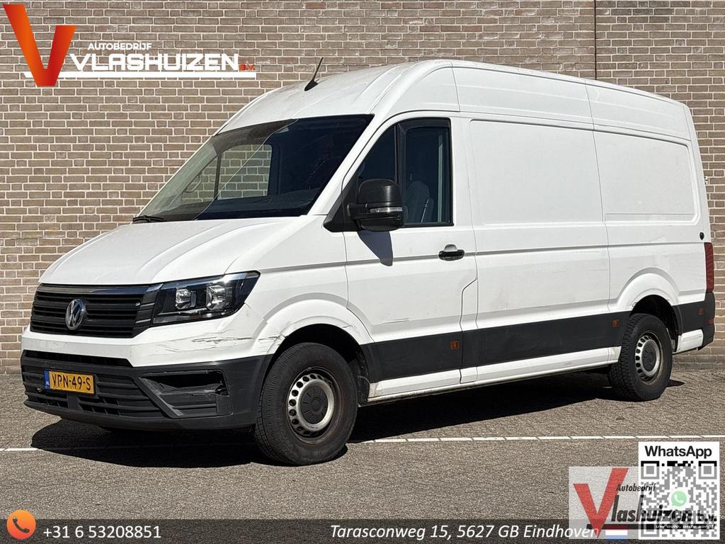 Volkswagen Crafter 30 2.0 TDI L3H3 | € 7.950,- MARGE! | Euro, Auto's, Parkeersensor, Wit, Bedrijf, Te koop