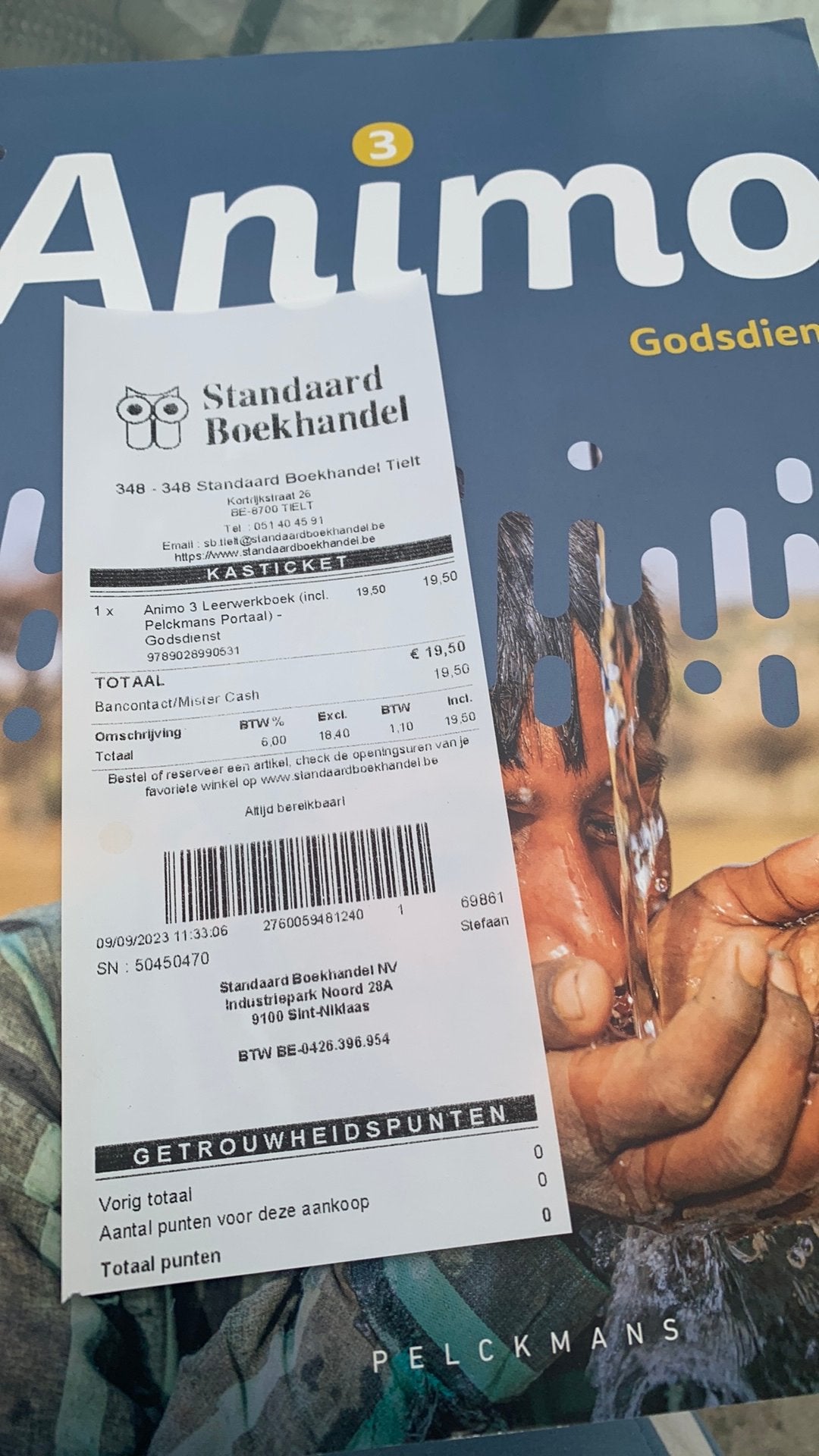 Animo 3 godsdienst uitgevetij Pelckmans, Boeken, Studieboeken en Cursussen, Ophalen of Verzenden, Zo goed als nieuw, Overige niveaus