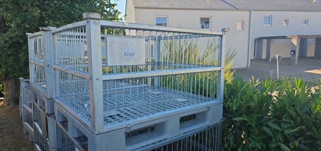 Bacs de rangement galva, Enlèvement, Utilisé