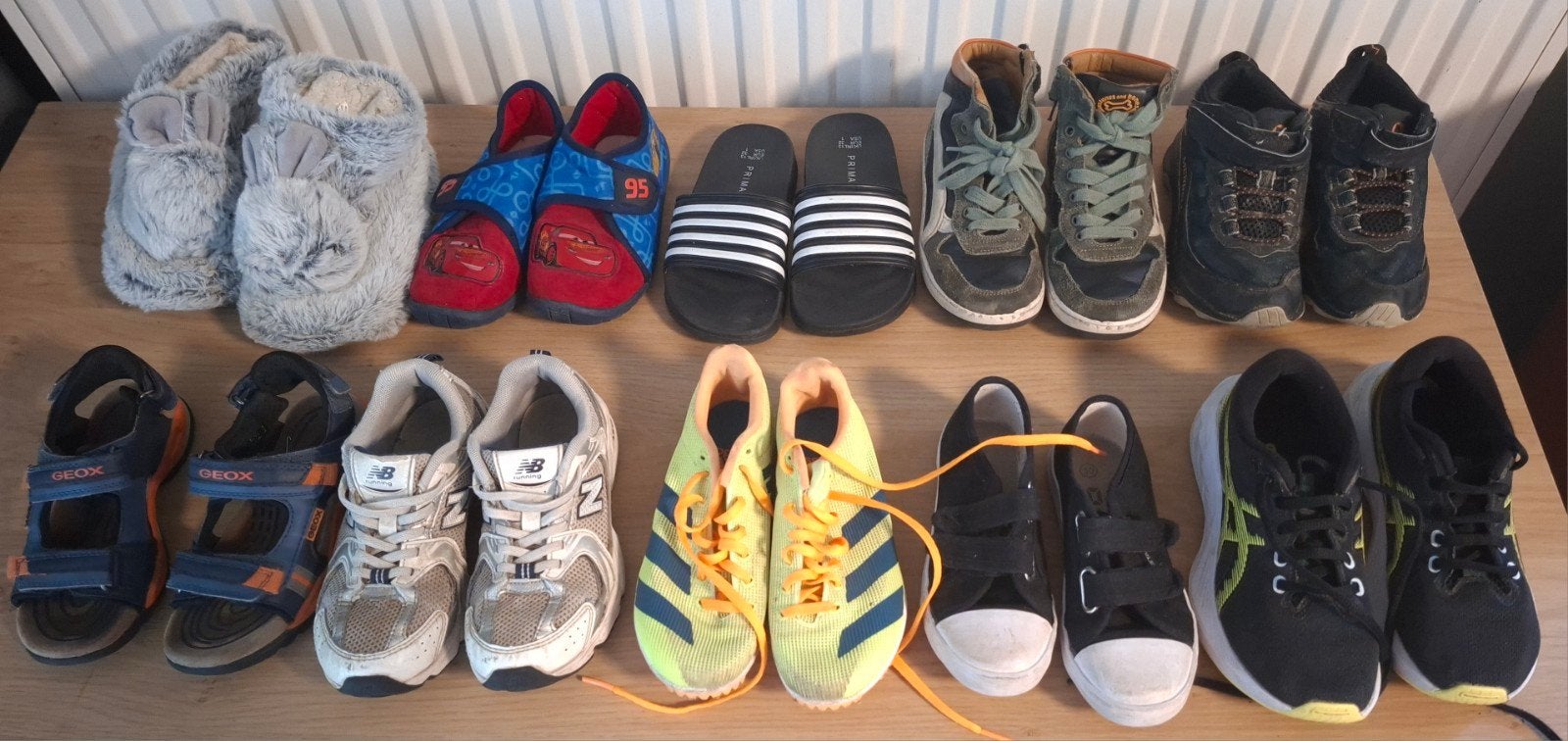 Groot pakket merkschoenen & pantoffels (10 paar) o.a. New Ba, Enfants & Bébés, Vêtements de bébé | Chaussures & Chaussettes, Enlèvement ou Envoi