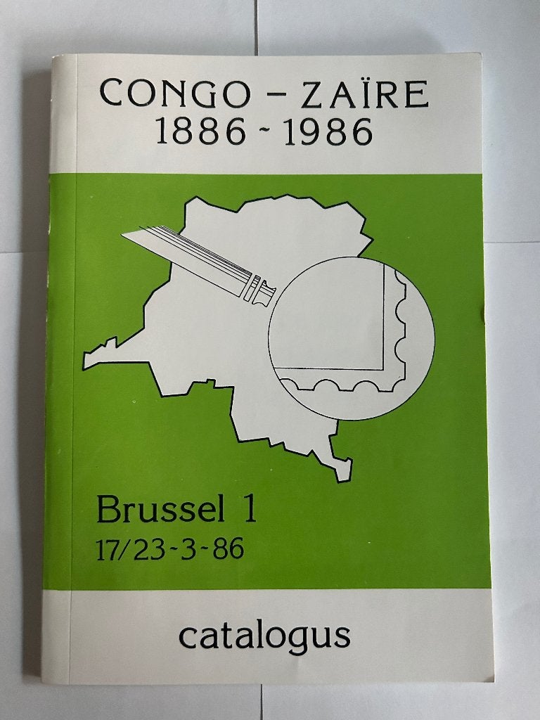 catalogus congo zaire 1886 1986 fotos speciale stempels, Envoi, Catalogue