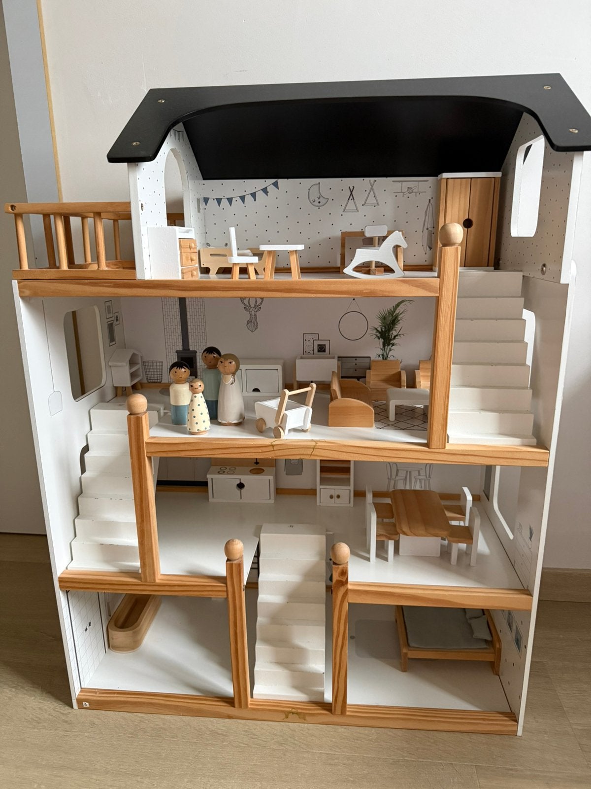 Poppenhuis Petit Amélie, Kinderen en Baby's, Speelgoed | Poppenhuizen, Ophalen, Zo goed als nieuw, Poppenhuis