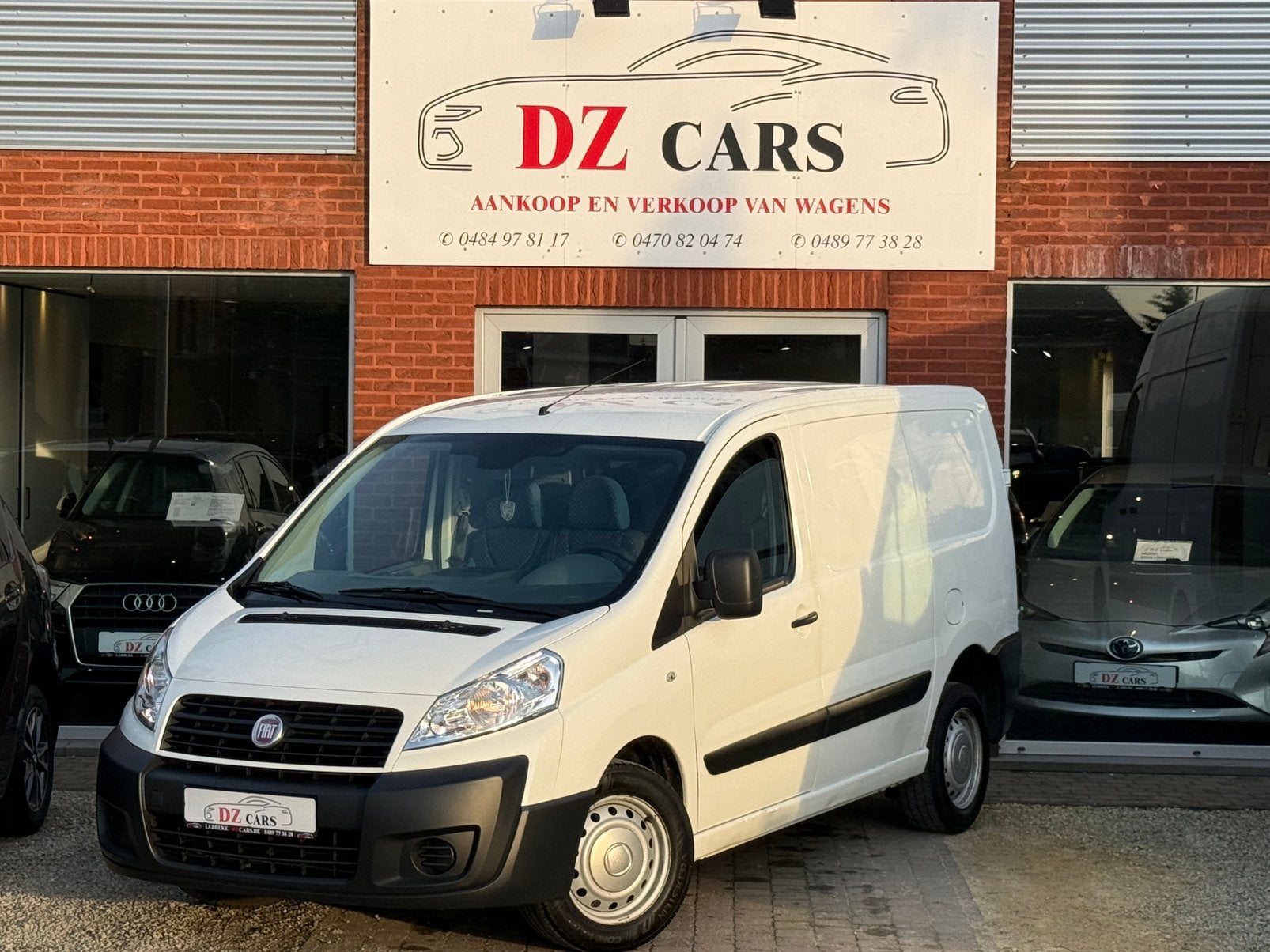FIAT SCUDO 1.6HDI 90PK |BTW | 2X ELEK. RAMEN | 3 PLAATSEN |, Auto's, Zwart, 4 cilinders, 1600 cc, Wit