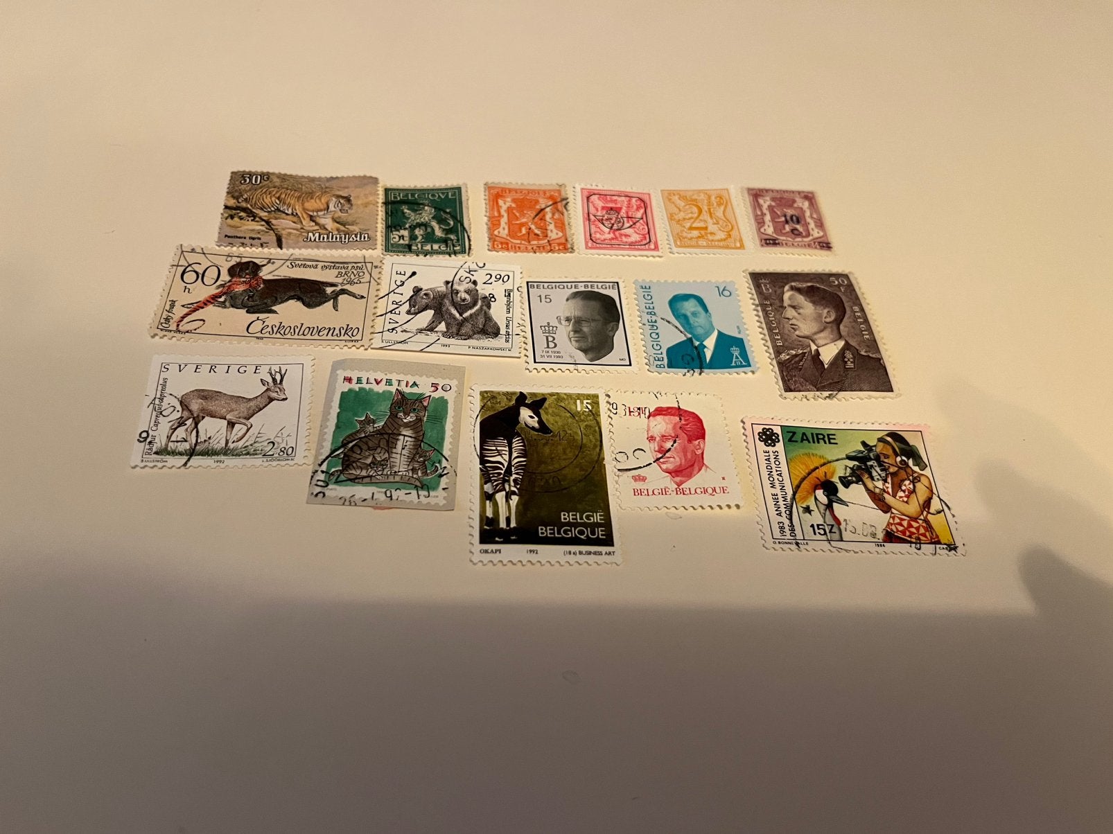 Lot internationale postzegels, Postzegels en Munten, Ophalen