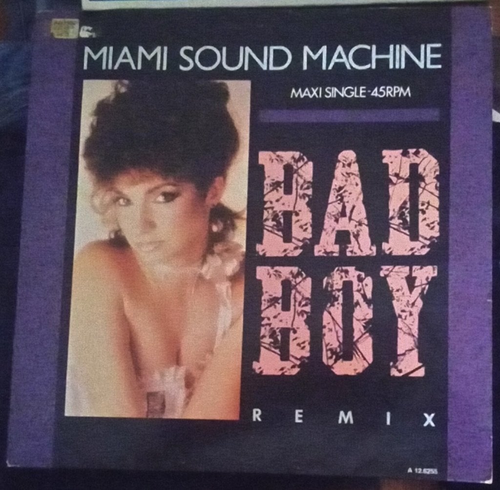 Miami Sound Machine - Bad Boy (Remix)   - Maxi Single -, Ophalen of Verzenden, 12 inch, LP