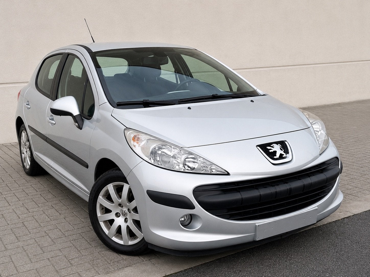 Peugeot 207 1.6i Euro4 / Alcantara / clim digitale LEZ2030, Autos, Argent ou Gris, Achat, Alcantara, Noir