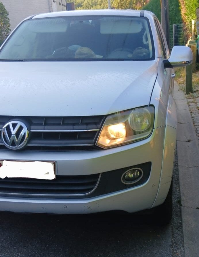 VW Amarok automatique gris 1968 cc diesel, Autos, Volkswagen, Achat, 1968 cm³, Noir, Automatique